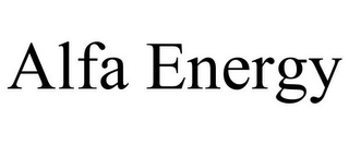 ALFA ENERGY