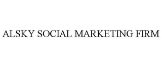 ALSKY SOCIAL MARKETING FIRM