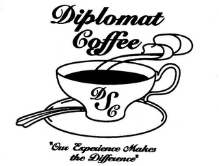 DIPLOMAT COFFEE "OUR EXPERIENCE MAKES THE DIFFERENCE" D C