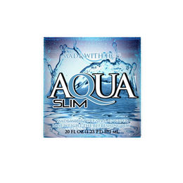 MADE WITH HCG AQUA SLIM MADE WITH PURE SPRING WATER LOSE WEIGHT THE REFRESHING WAY