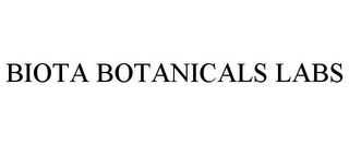 BIOTA BOTANICALS LABS