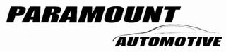 PARAMOUNT AUTOMOTIVE