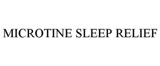 MICROTINE SLEEP RELIEF