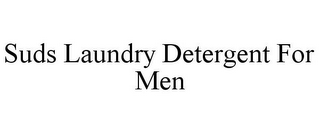 SUDS LAUNDRY DETERGENT FOR MEN