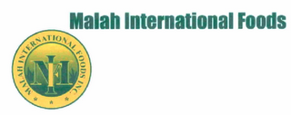 MIF MALAH INTERNATIONAL FOODS MALAH INTERNATIONAL FOODS INC.