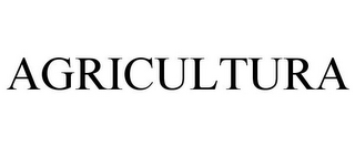 AGRICULTURA