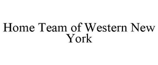 HOME TEAM OF WESTERN NEW YORK