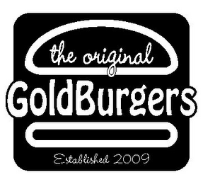 THE ORIGINAL GOLDBURGERS ESTABLISHED 2009