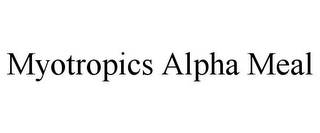 MYOTROPICS ALPHA MEAL