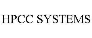 HPCC SYSTEMS