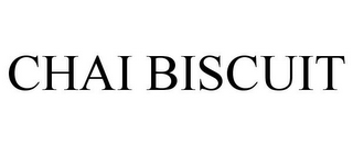 CHAI BISCUIT