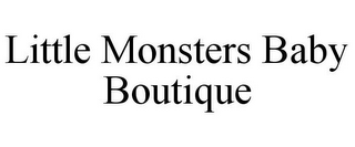 LITTLE MONSTERS BABY BOUTIQUE