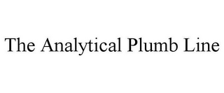 THE ANALYTICAL PLUMB LINE