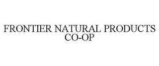 FRONTIER NATURAL PRODUCTS CO-OP