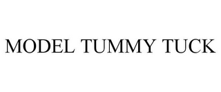 MODEL TUMMY TUCK