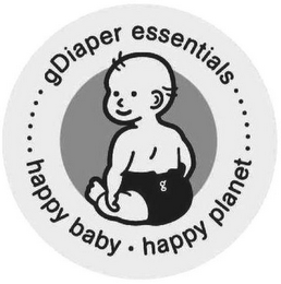 GDIAPER ESSENTIALS HAPPY BABY · HAPPY PLANET