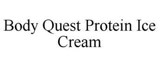 BODY QUEST PROTEIN ICE CREAM