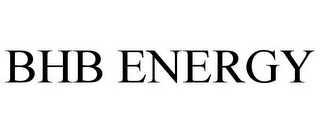 BHB ENERGY