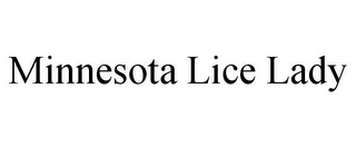 MINNESOTA LICE LADY