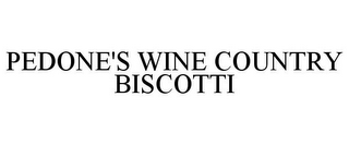 PEDONE'S WINE COUNTRY BISCOTTI