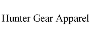 HUNTER GEAR APPAREL