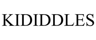 KIDIDDLES