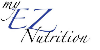 MY EZ NUTRITION