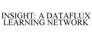 INSIGHT: A DATAFLUX LEARNING NETWORK