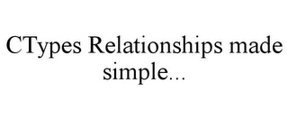 CTYPES RELATIONSHIPS MADE SIMPLE...