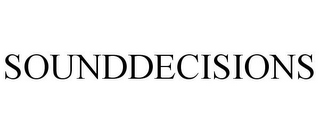 SOUNDDECISIONS