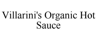 VILLARINI'S ORGANIC HOT SAUCE