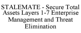 STALEMATE - SECURE TOTAL ASSETS LAYERS 1-7 ENTERPRISE MANAGEMENT AND THREAT ELIMINATION