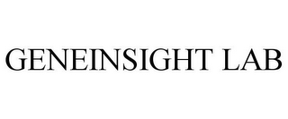 GENEINSIGHT LAB