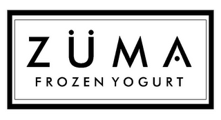 ZÜMA FROZEN YOGURT