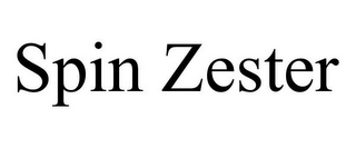 SPIN ZESTER