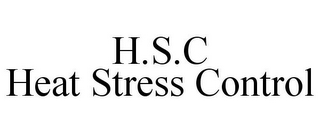 H.S.C HEAT STRESS CONTROL