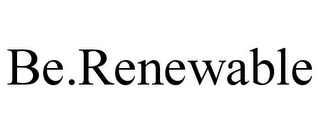 BE.RENEWABLE