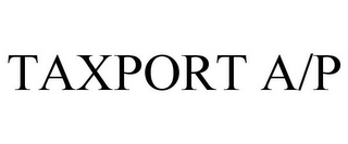 TAXPORT A/P