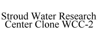 STROUD WATER RESEARCH CENTER CLONE WCC-2