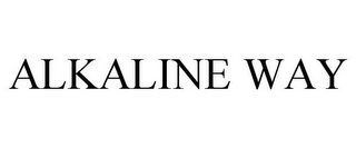 ALKALINE WAY