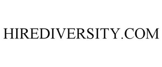 HIREDIVERSITY.COM