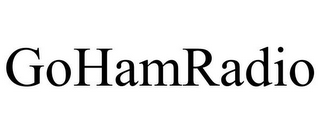 GOHAMRADIO