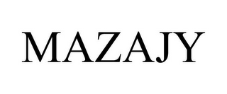 MAZAJY