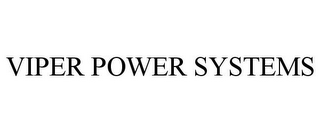 VIPER POWER SYSTEMS