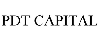 PDT CAPITAL