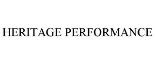 HERITAGE PERFORMANCE