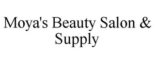 MOYA'S BEAUTY SALON & SUPPLY