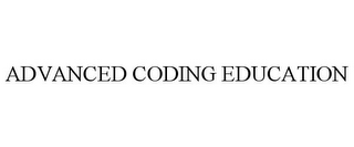 ADVANCED CODING EDUCATION