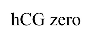 HCG ZERO