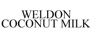 WELDON COCONUT MILK